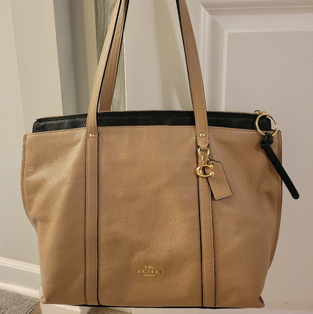 Coach tote handbag